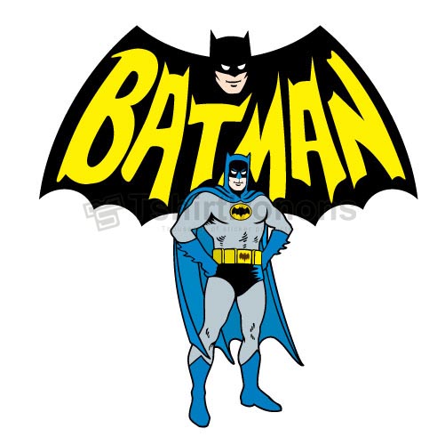 Batman T-shirts Iron On Transfers N2605 - Click Image to Close